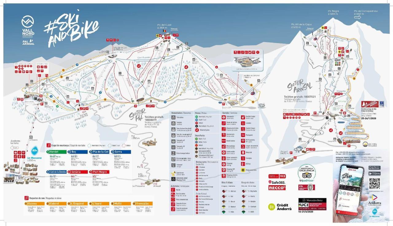 Ribasol Ski Park 5 Pers, Max 4 Adultos Mas Ninos Arinsal Kültér fotó